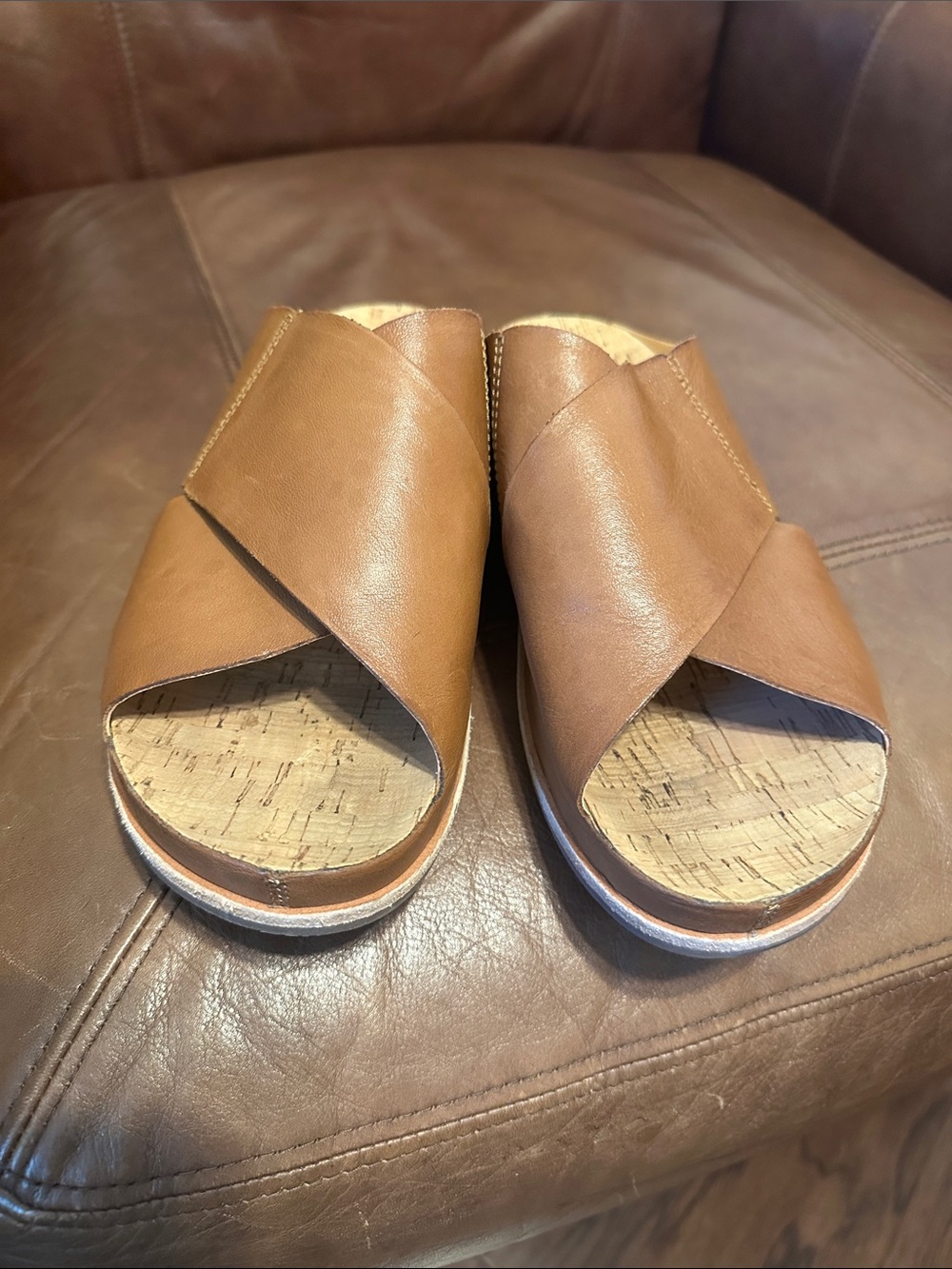 Kork-Ease | Tutsi Cross Band Leather Sandal - Women’s 9 - Picture 8 of 9
